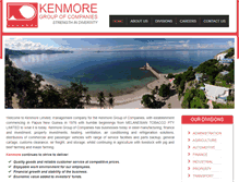 Tablet Screenshot of kenmore.com.pg